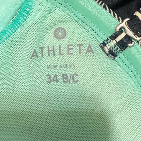 Athleta Gardenia Grove Maritza  Tankini set top 34B/C and bottom XXS - Picture 6 of 8